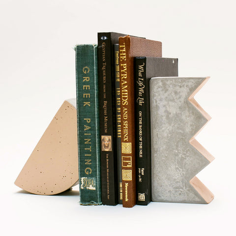 Step Arc Zag Bookends